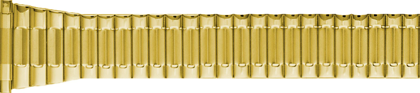ALPINE Steel Expansion Watch Band 16-22mm Squeeze Ends 3915