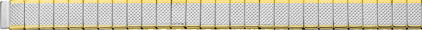 ALPINE Steel Expansion Watch Band 6mm -  Straight Ends 4306