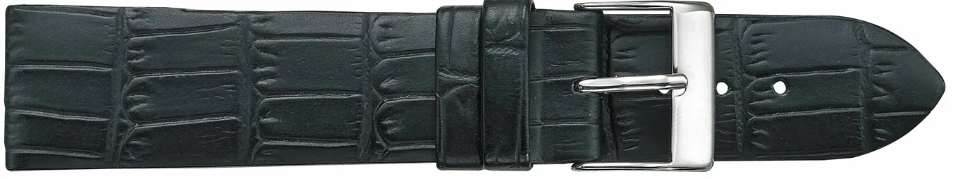 ALPINE Flat Thin Alligator Grain Leather 313