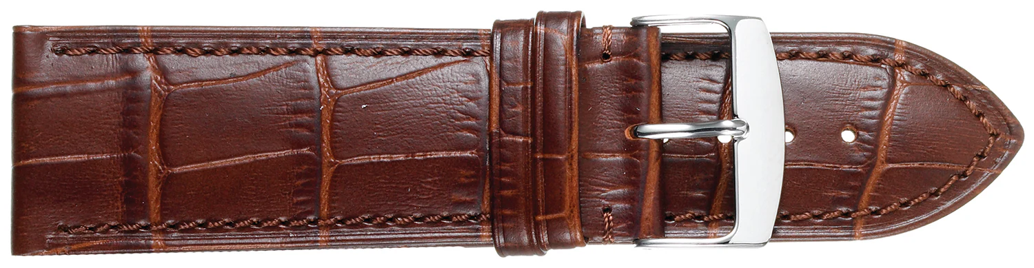 ALPINE Semi Padded Stitched Alligator Grain on Calf Leather 328 - Image 3