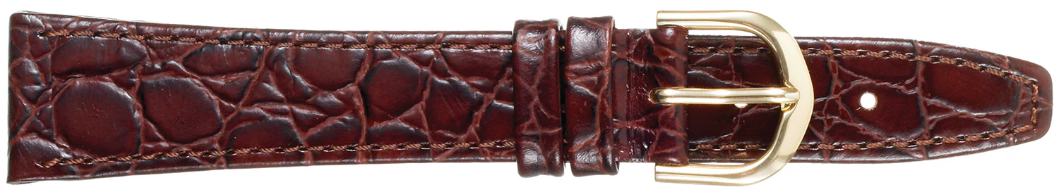 ALPINE Flat Stitched Croco Grain on Calf Leather 327 - Image 3