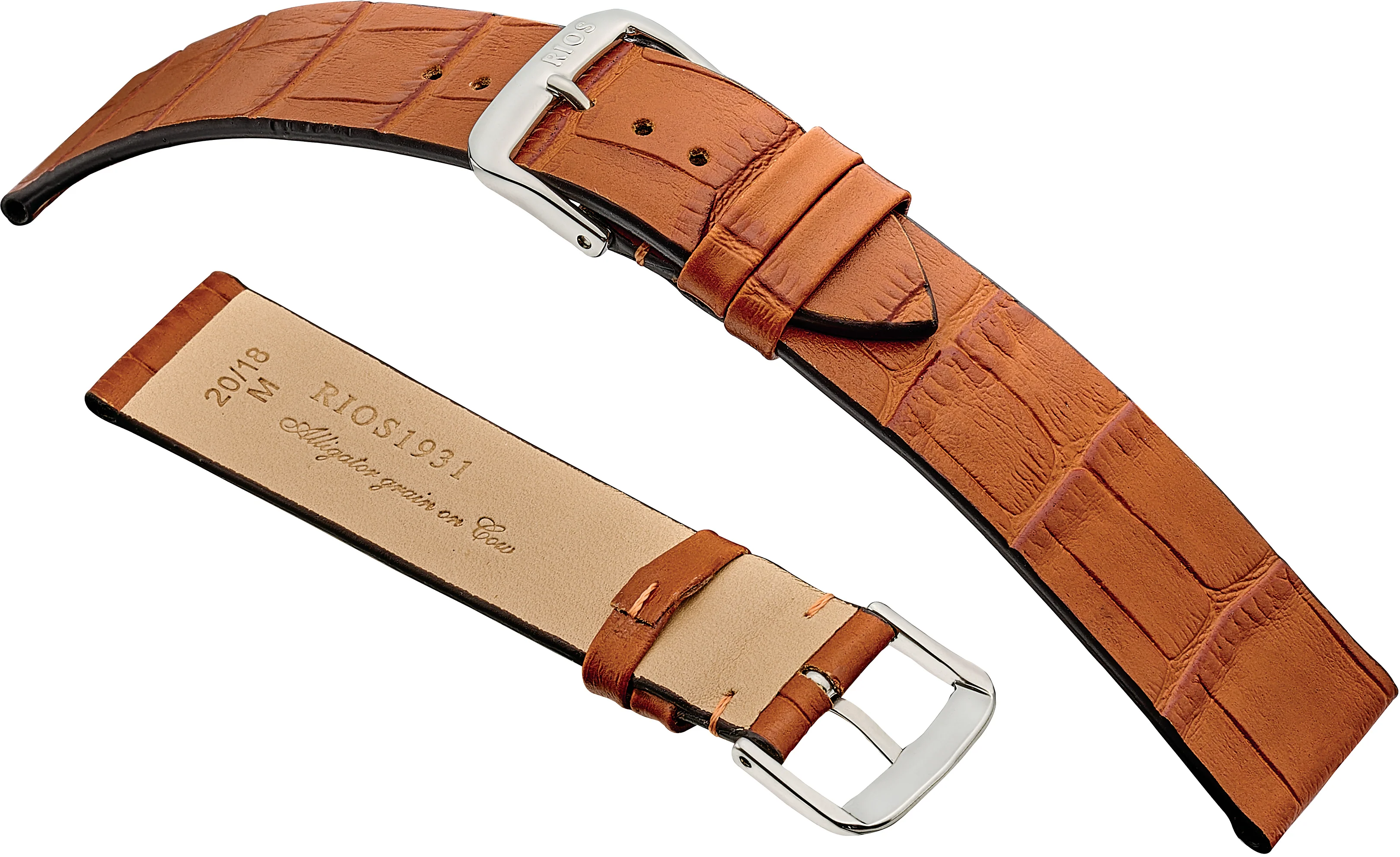 RIOS1931 Miami Alligator Grain On Genuine Cow Leather R35 - Image 5